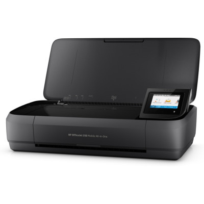 HP OfficeJet 250 Mobile All-in-One Printer Inkjet Colour MFP A4 10 ppm USB Wi-Fi Bluetooth