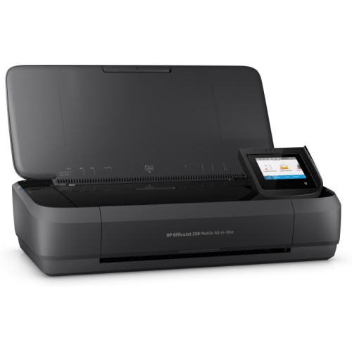 HP OfficeJet 250 Mobile All-in-One Printer Inkjet Colour MFP A4 10 ppm USB Wi-Fi Bluetooth