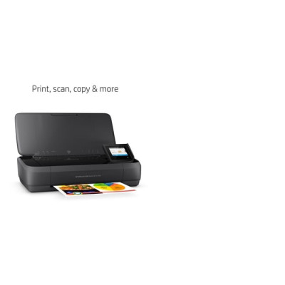 HP OfficeJet 250 Mobile All-in-One Printer Inkjet Colour MFP A4 10 ppm USB Wi-Fi Bluetooth