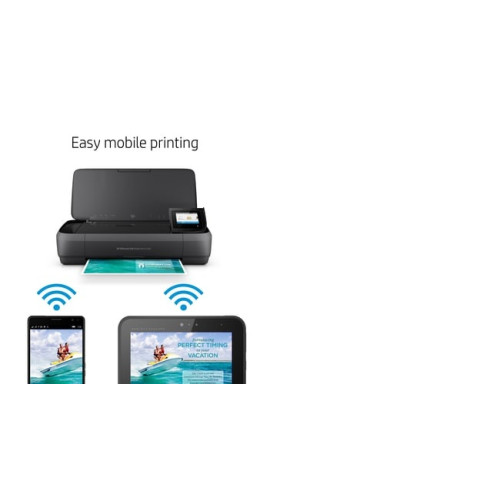 HP OfficeJet 250 Mobile All-in-One Printer Inkjet Colour MFP A4 10 ppm USB Wi-Fi Bluetooth