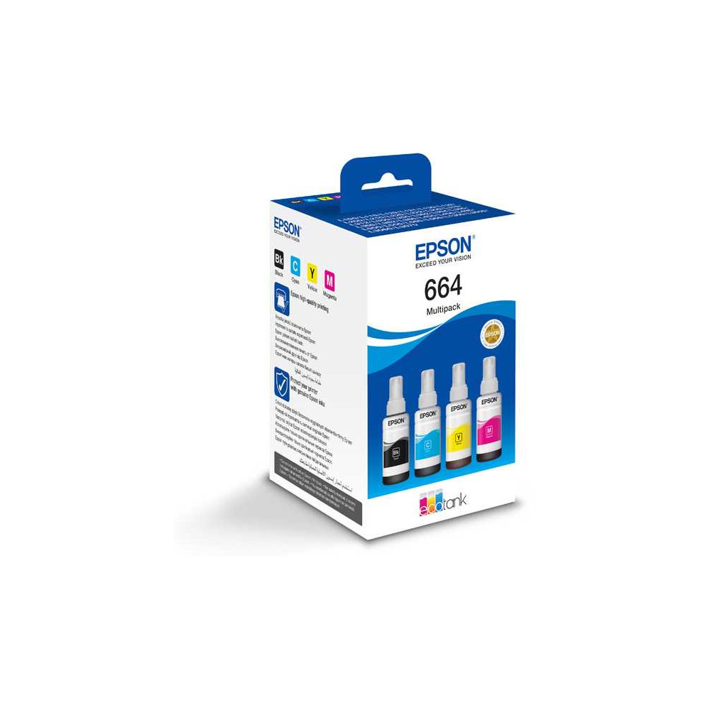 Ink Epson T664 (C13T66464A) CMYK 70ml OEM-RAŠALINĖS KASETĖS