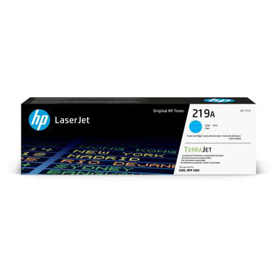 Kasetė HP No.219A (W2191A) CY 1.2K OEM-Laz-DISBL