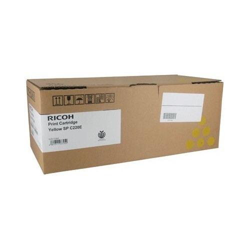 Ricoh SP C220E (407643) (406106) (406055) (406768) Lazerinė kasetė, Geltona