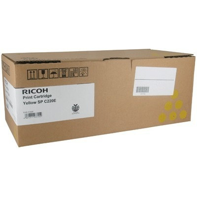 Ricoh SP C220E (407643) (406106) (406055) (406768) Lazerinė kasetė, Geltona