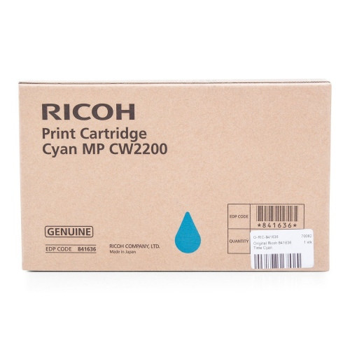 Ricoh 841721 (841636), Mėlyna kasetė rašaliniams spausdintuvams, 440 psl