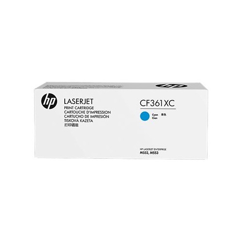 Kasetė HP No:508X (CF361XC) CY 9500psl OEM-LAZERINĖS KASETĖS