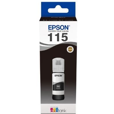 Ink Epson 115 (C13T07C14A) BK 70ml OEM-RAŠALAI-BIURO PREKES