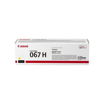 Kasetė Canon 067H (5103C002) YL 2350psl OEM-Laz-DISBL