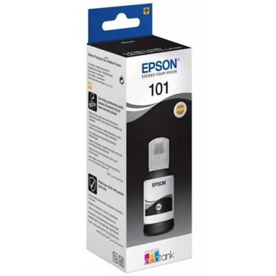 Epson 101 EcoTank (C13T03V14A) Rašalo papildymo buteliukas, Juoda rašaliniams spausdintuvams