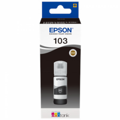 Epson 103 EcoTank (C13T00S14A) Rašalo papildymo buteliukas, Juoda