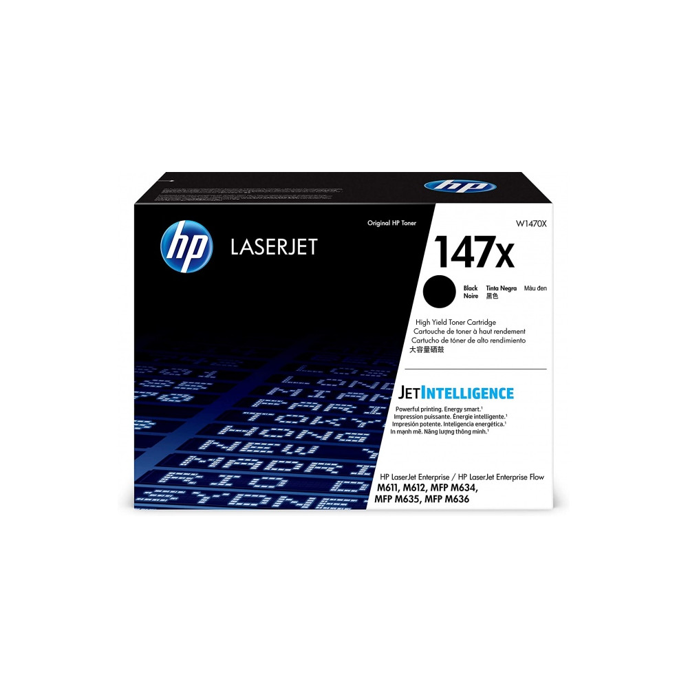 HP toner cartridge 147X juoda (W1470X)