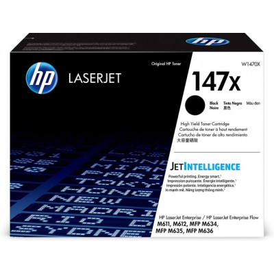 HP toner cartridge 147X juoda (W1470X)