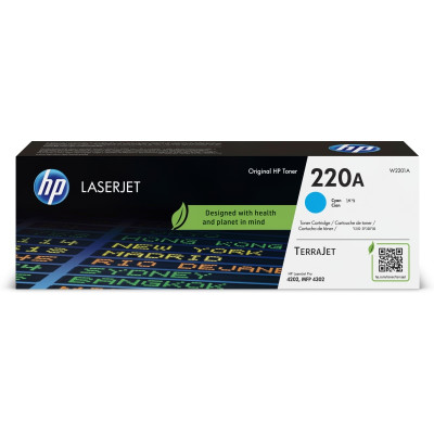 HP 220A (W2201A) Lazerinė kasetė, Žydra