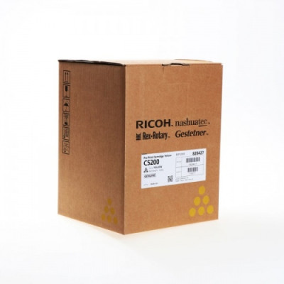 Ricoh C5200 (828427), geltona kasetė lazeriniams spausdintuvams, 24000 psl.