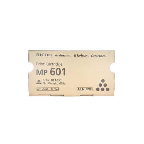 Ricoh MP601 (407824), juoda kasetė lazeriniams spausdintuvams, 25000 psl.