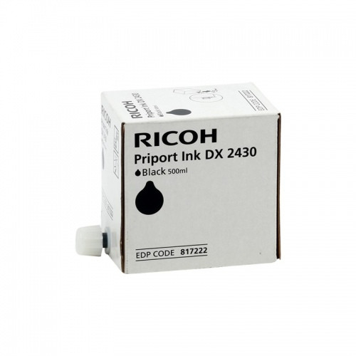 Ricoh DX2430 (893787) (893788) (817222) (1VE 5 vnt), juoda kasetė rašaliniams spausdintuvams