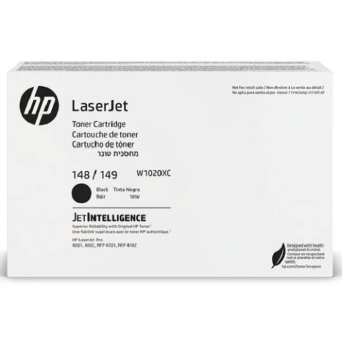 Kasetė HP W1020XC (No.149X (W1490X)/ No.148 (W1480X)) BK