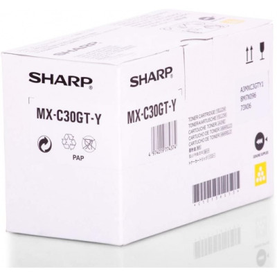 Sharp (MXC30GTY) Lazerinė kasetė, Geltona